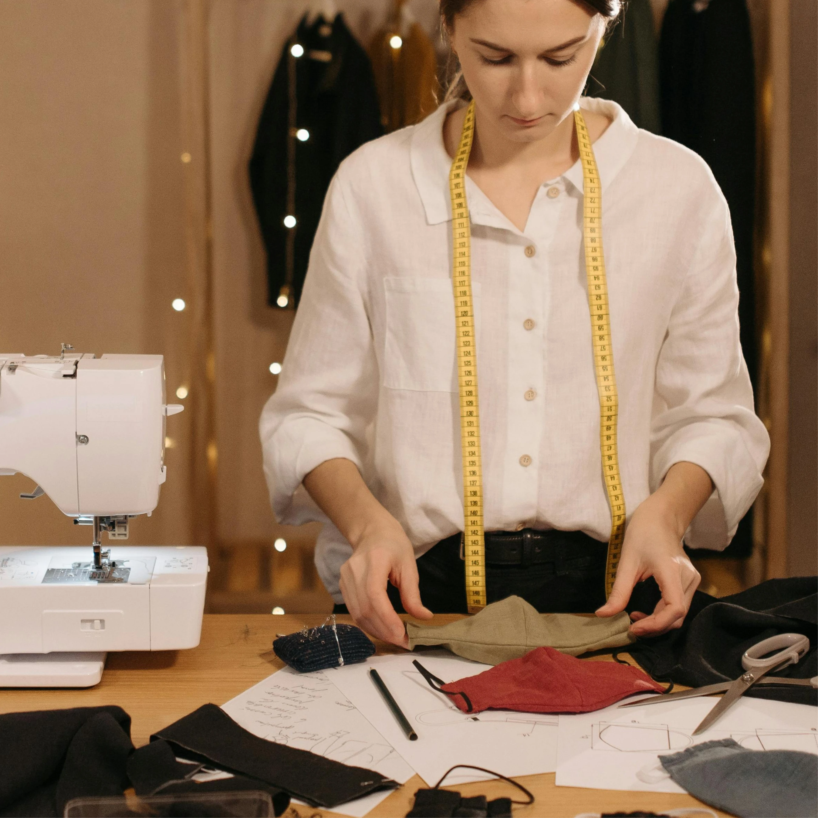 A tailor — small business owner