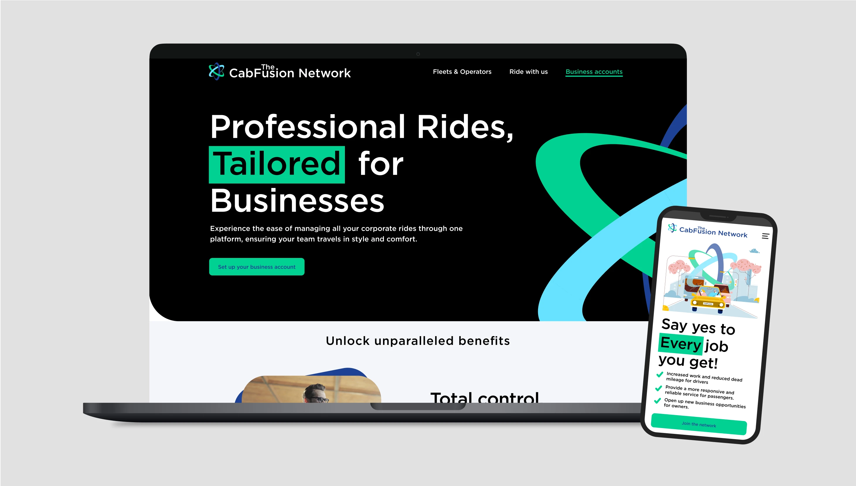 CabFusion — brand identity