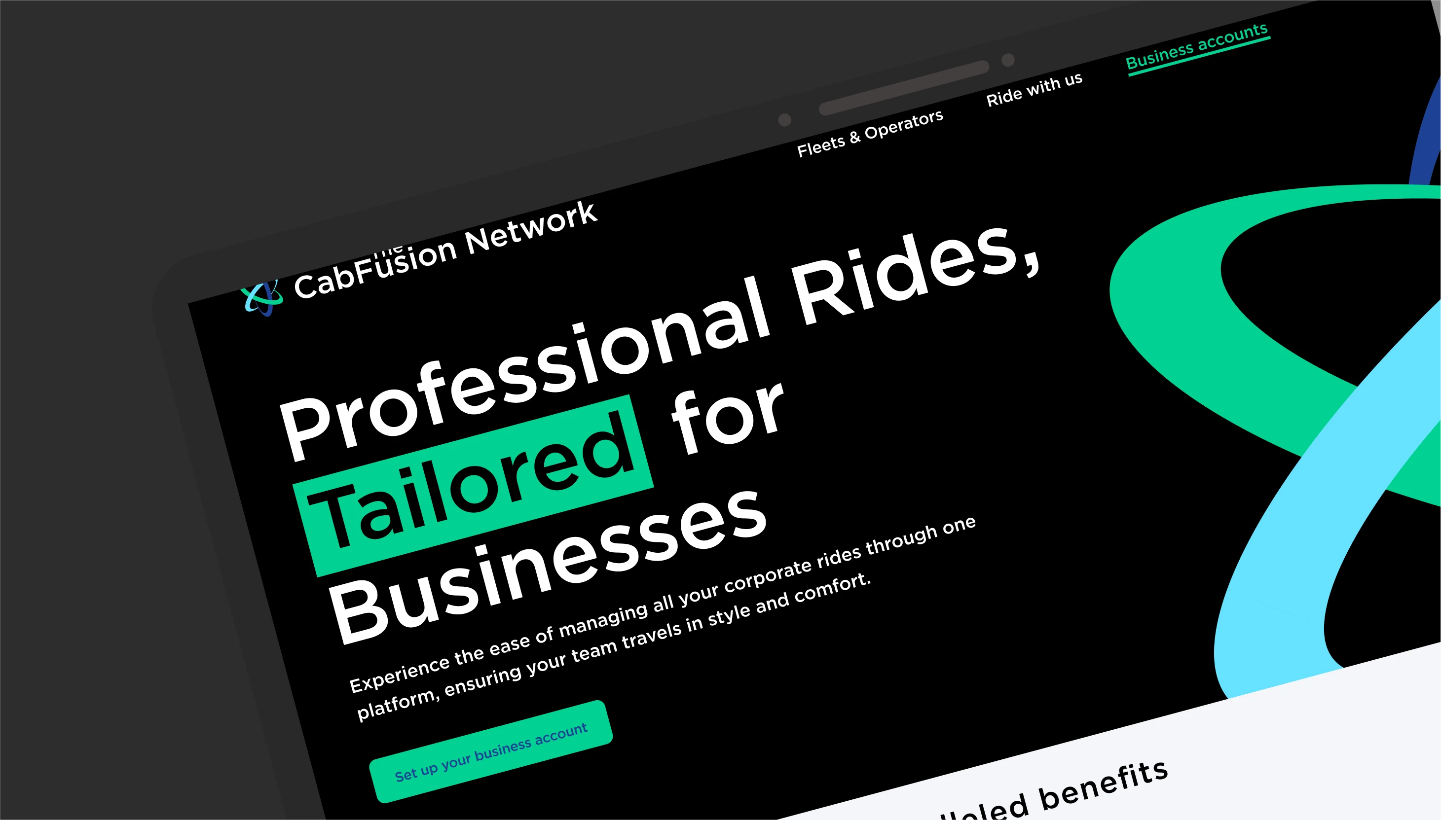 CabFusion — website design