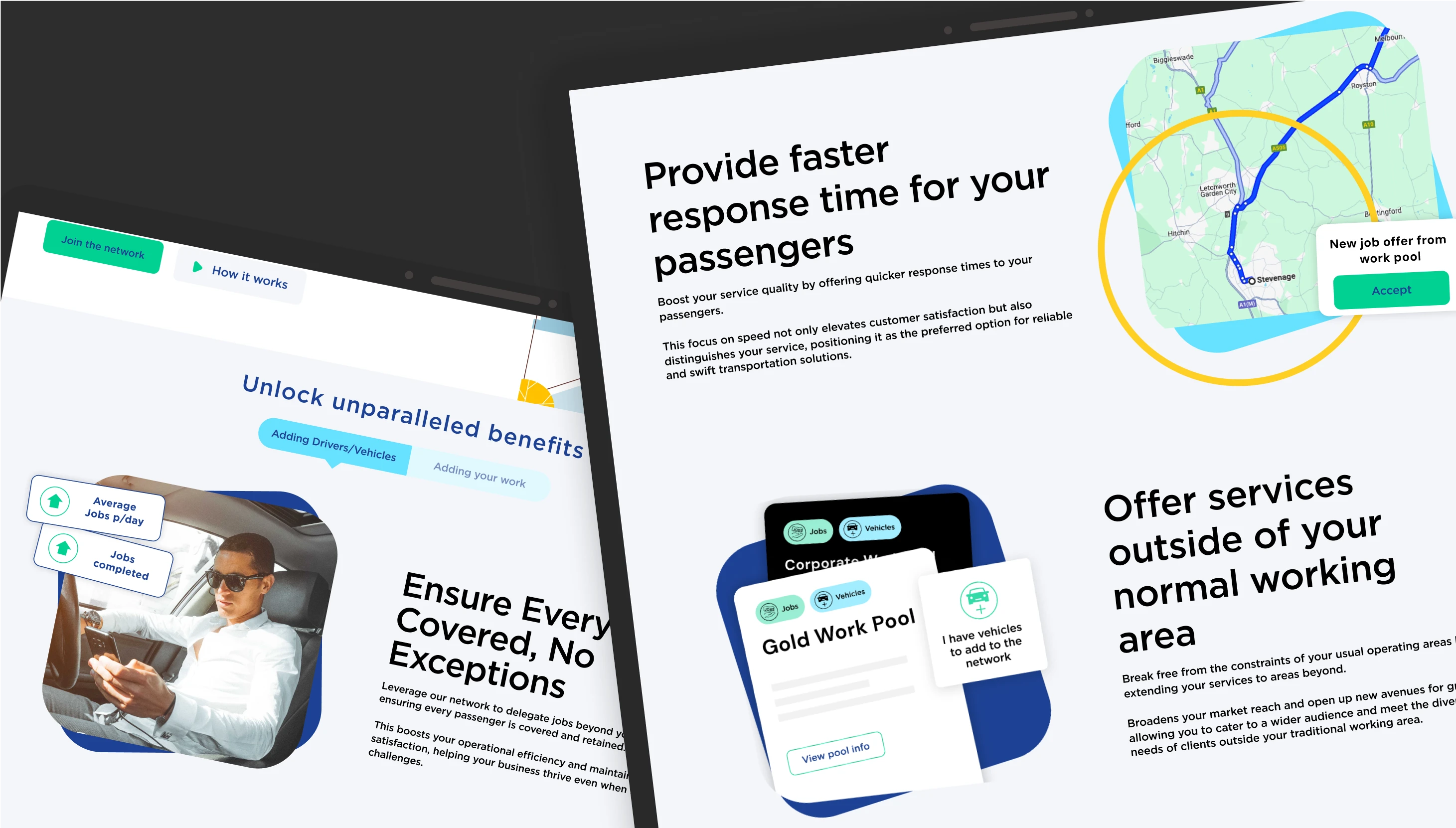 CabFusion — mobile experience