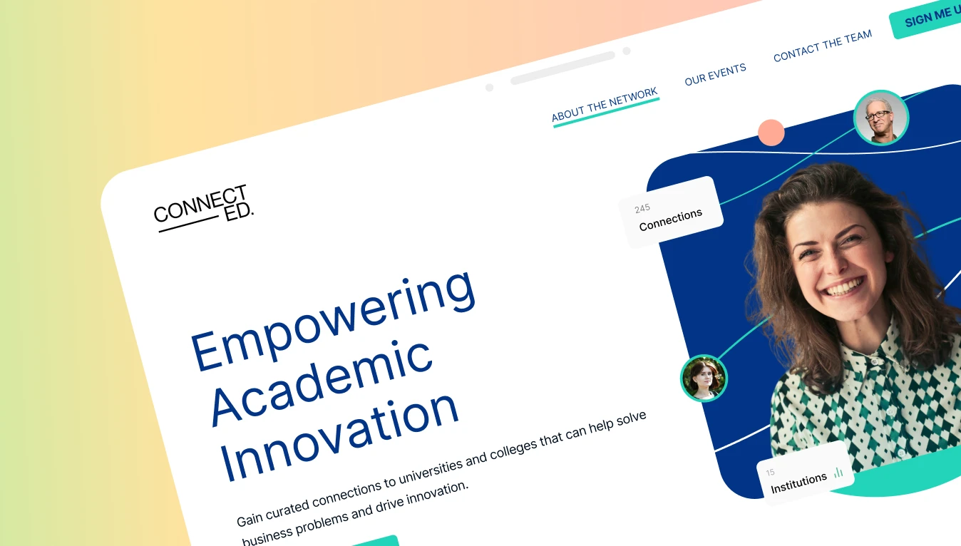 Connect-Ed Network — digital experience