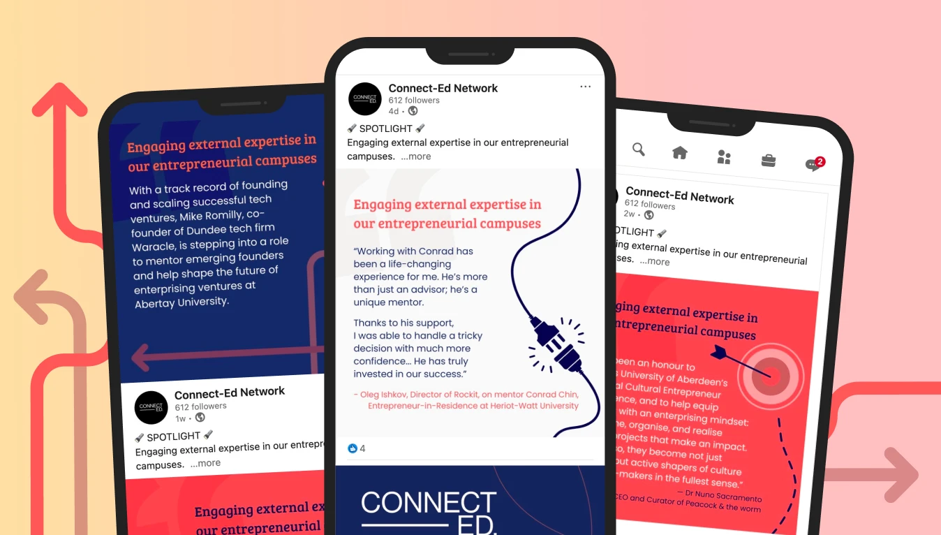 Connect-Ed Network — visual communications