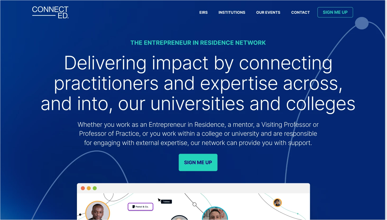 Connect-Ed Network — brand identity