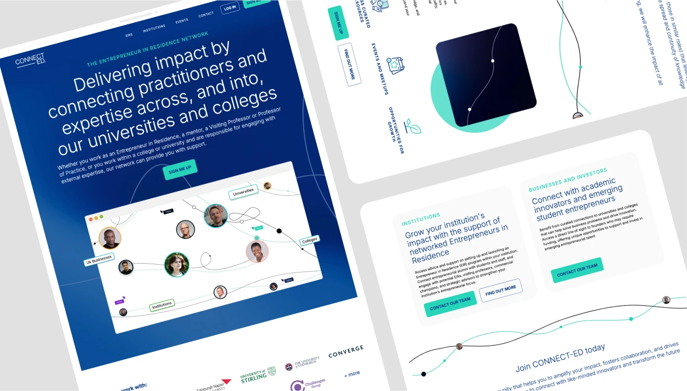 Connect-Ed Network — project deliverables