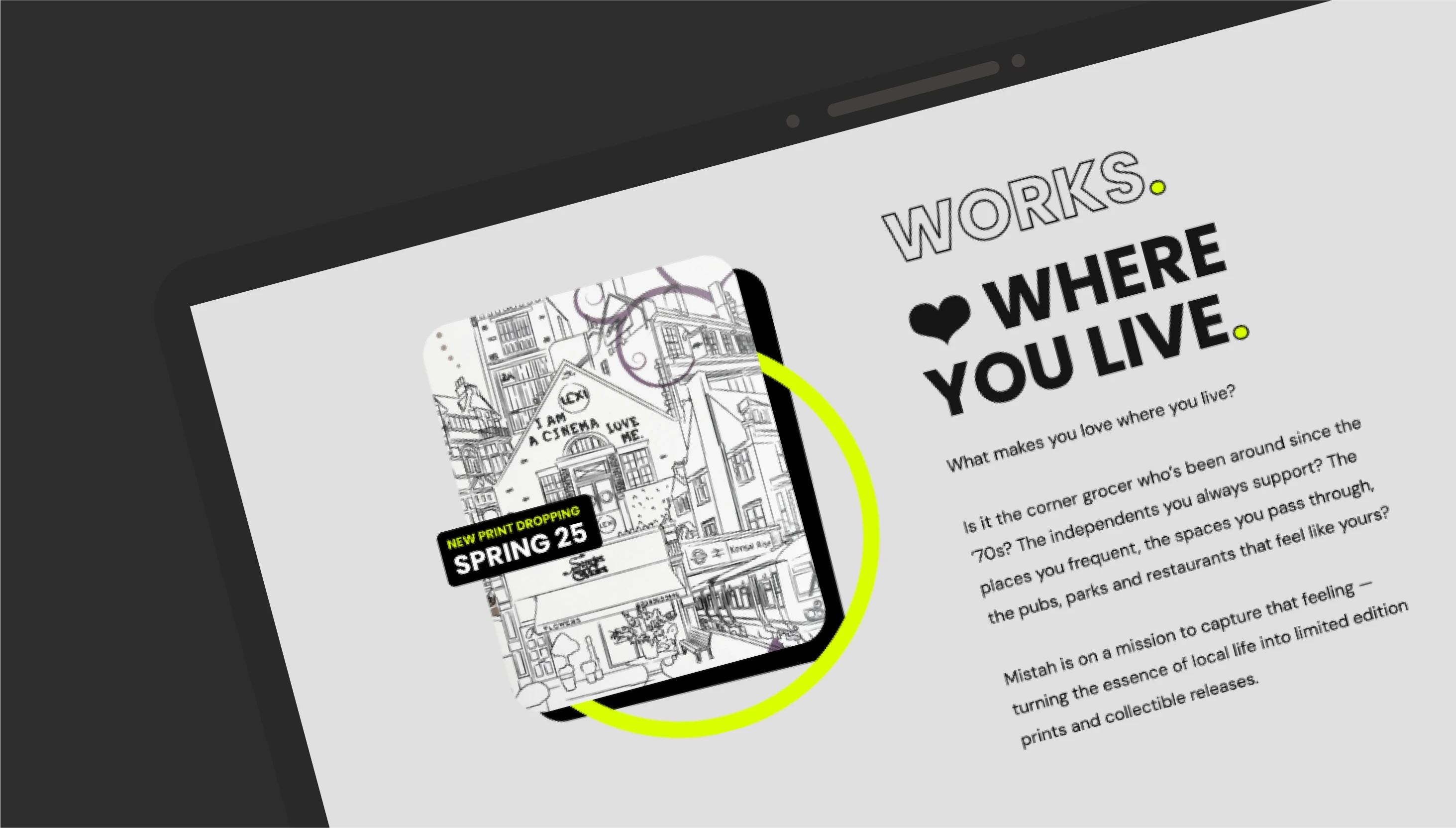 Urban Artist revamp — website design