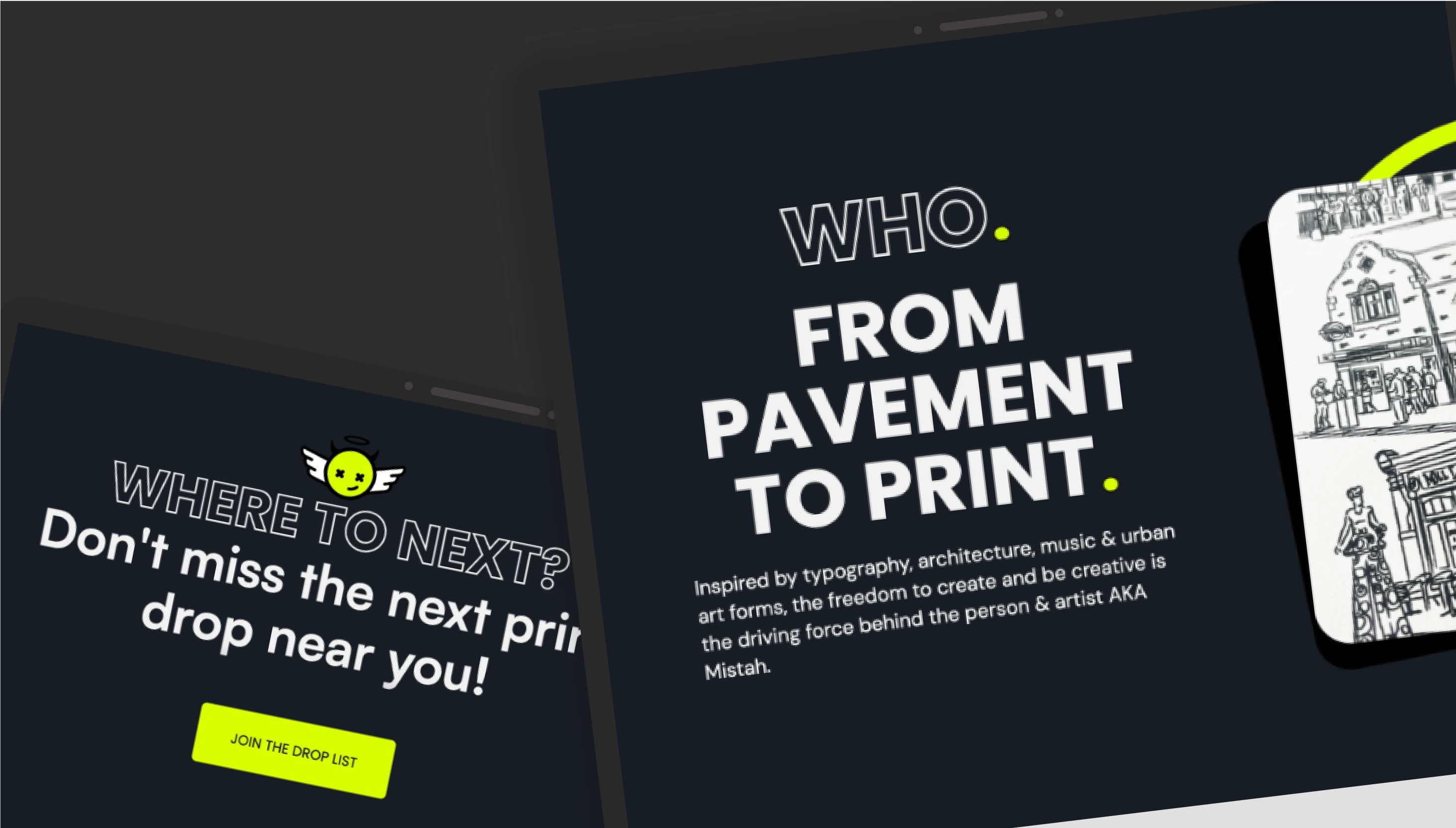 Urban Artist revamp — visual direction